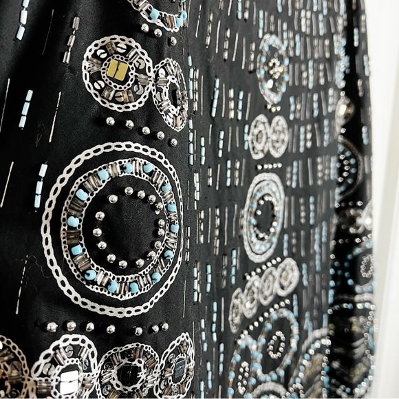 Basil & Maude - Beaded A-Line Skirt - Sz. 2 - Picture 8 of 8